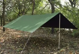 3mx3m Outdoor Tarp With Poles Cs