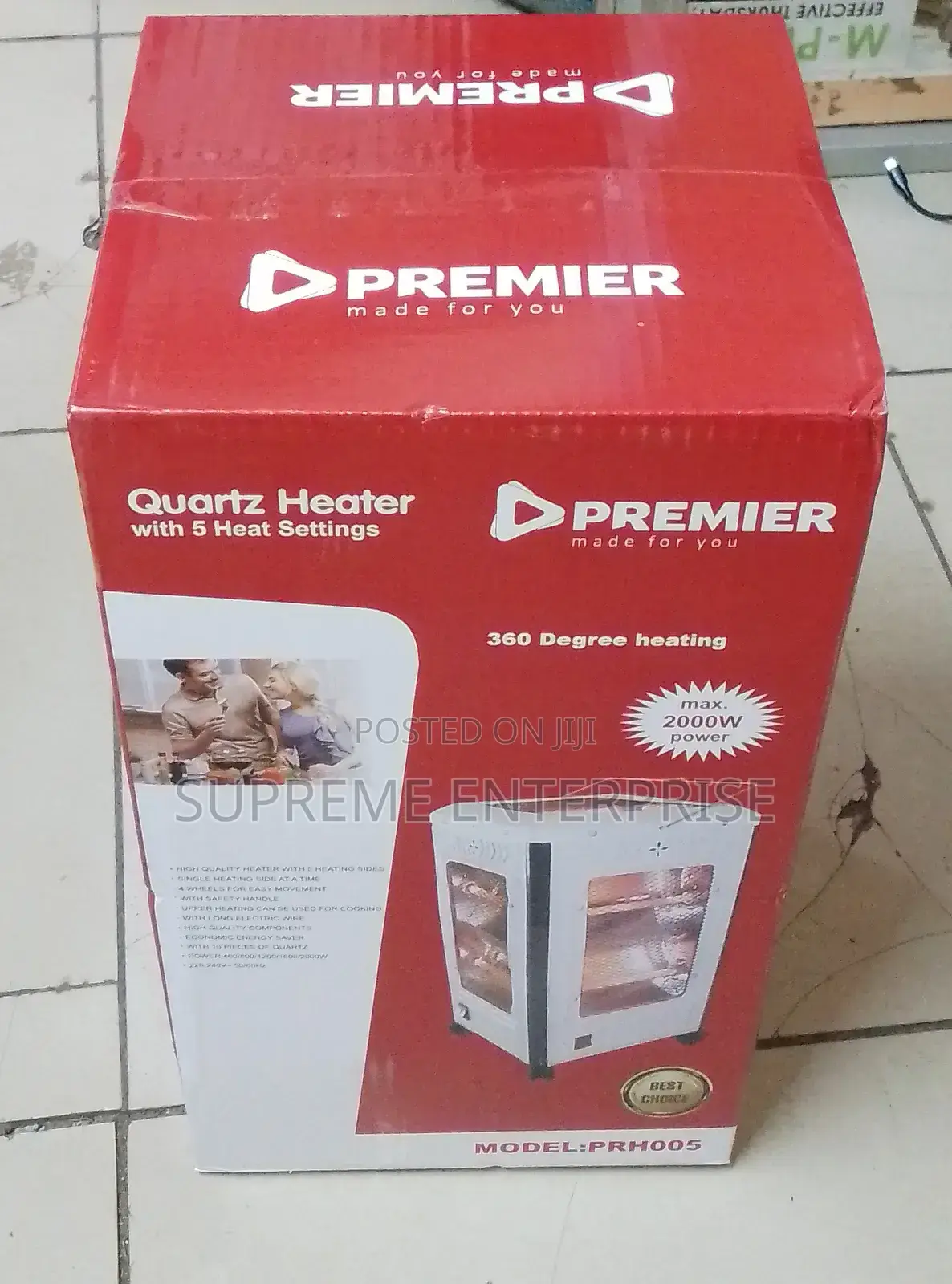 Premier 5 Sided Room Heater