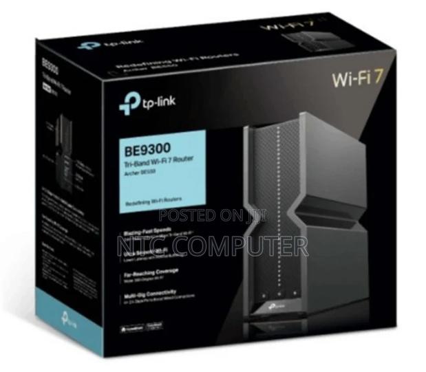 Tp-Link Be550 | Be9300 Tri-Band Wi-Fi 7 Router - Tl-Archer Be550