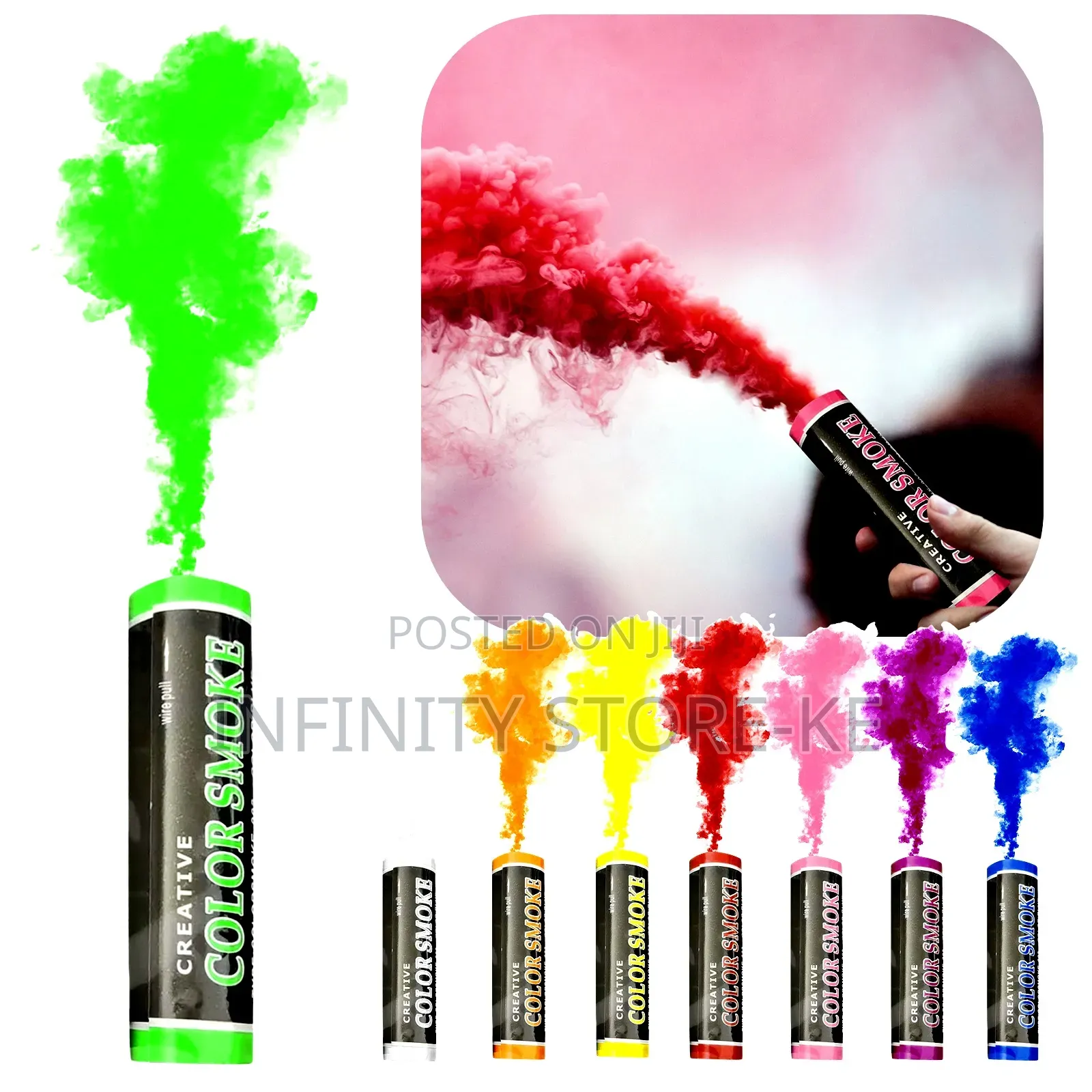 Green Color Smoke*Green Color Smoke