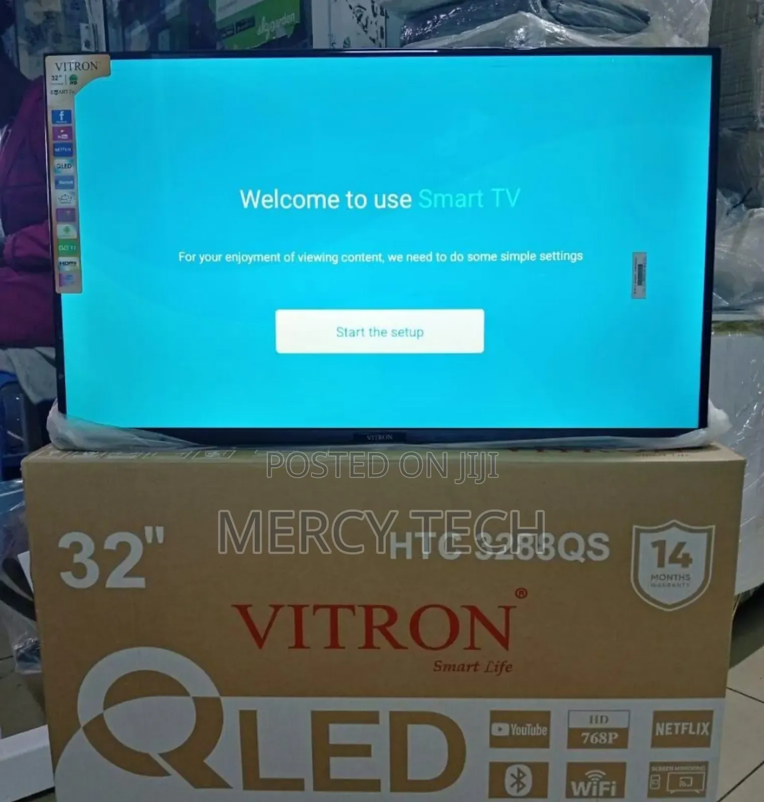 Vitron 32inches Qled Tv