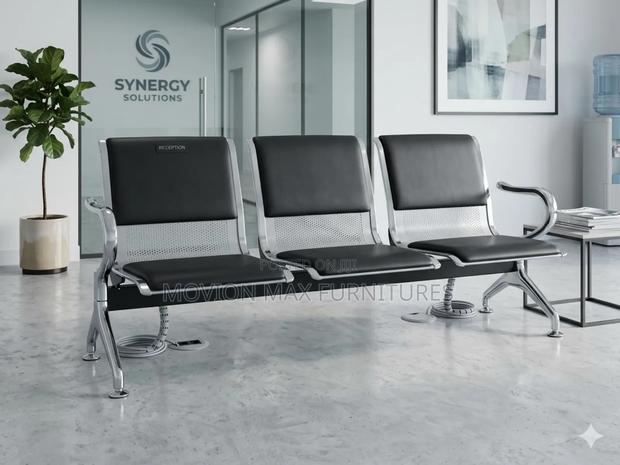 Black Office Chair Waiting Chair
