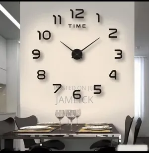 Diy Stylish Modern Acrylic Stickers Clock - Zy