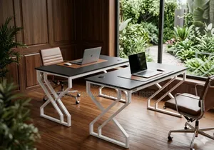 Computer Metallic Office Table