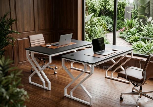 Computer Metallic Office Table