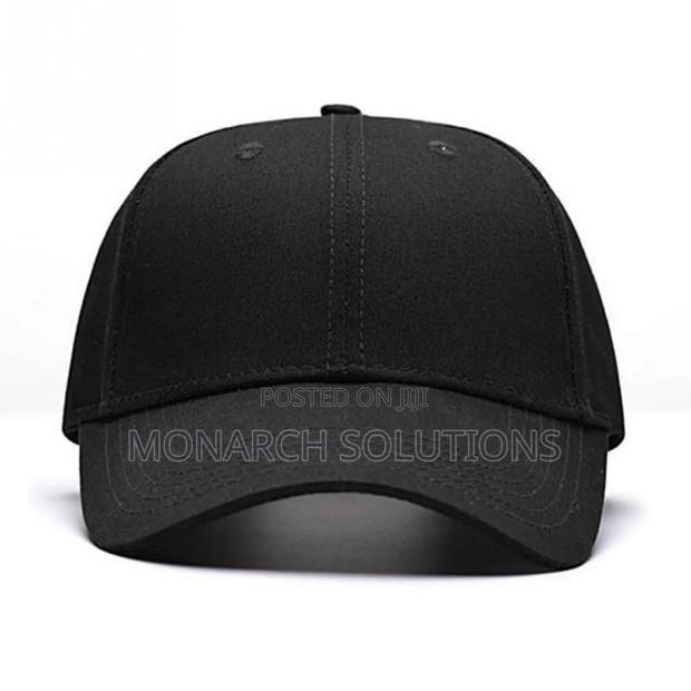 Selected Black Plain Cap. Bulk Order - thumbnail 2