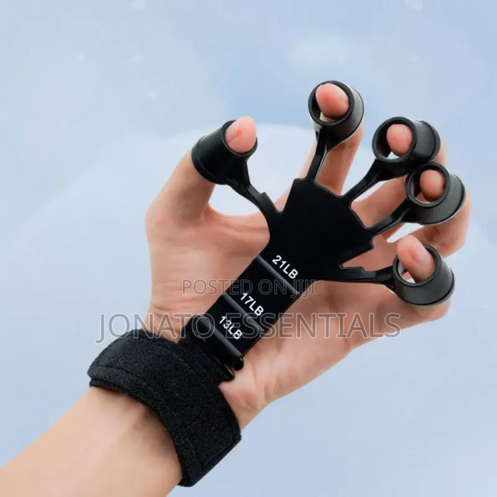 Adjustable Finger Gripper Forearm Exerciser Strength Trainer