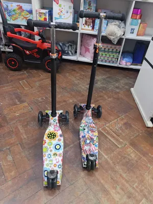 Rubber Wheels Kids Scooter