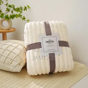 Fluffy Coral Velvet Blanket 200×230cm - Cr