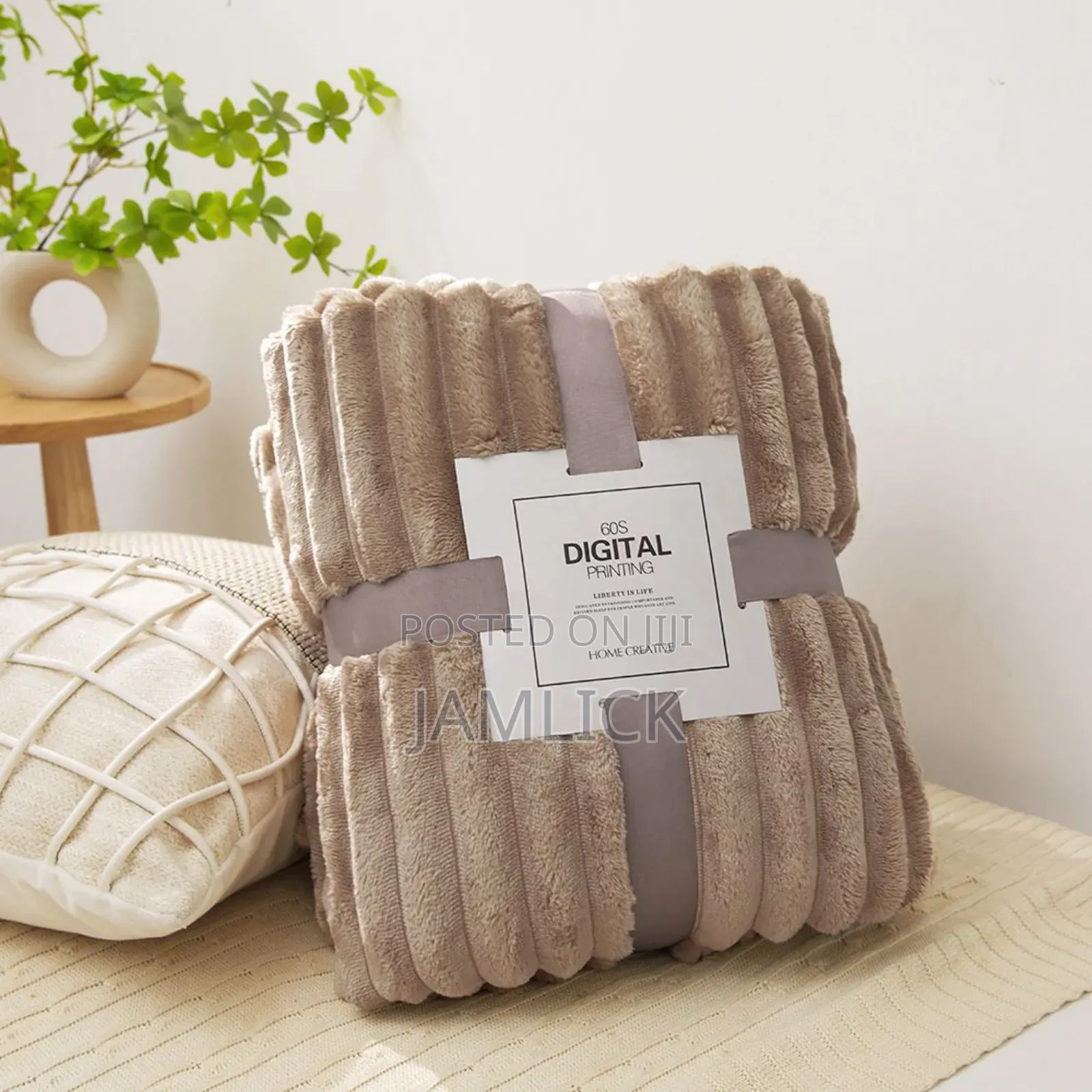 Fluffy Coral Velvet Blanket 200×230cm - Cr