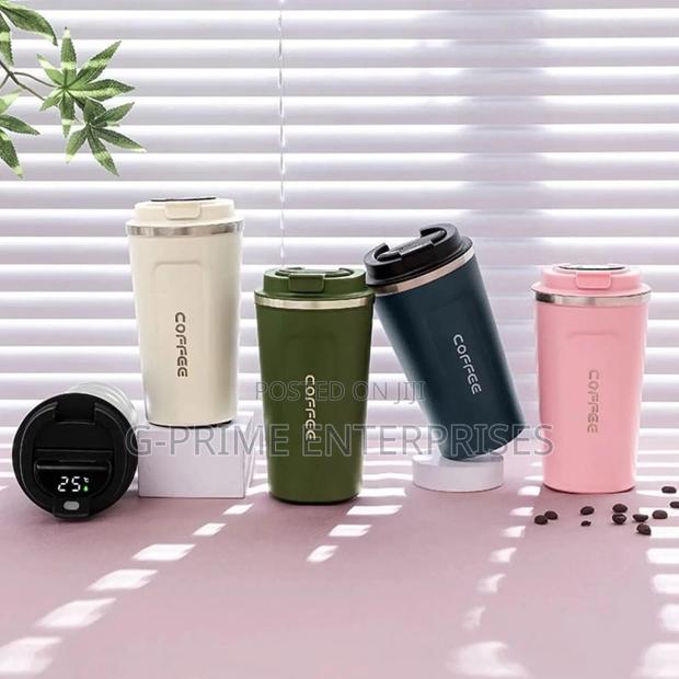 Temperature Display Coffee Mug /Travel Mug - thumbnail 3