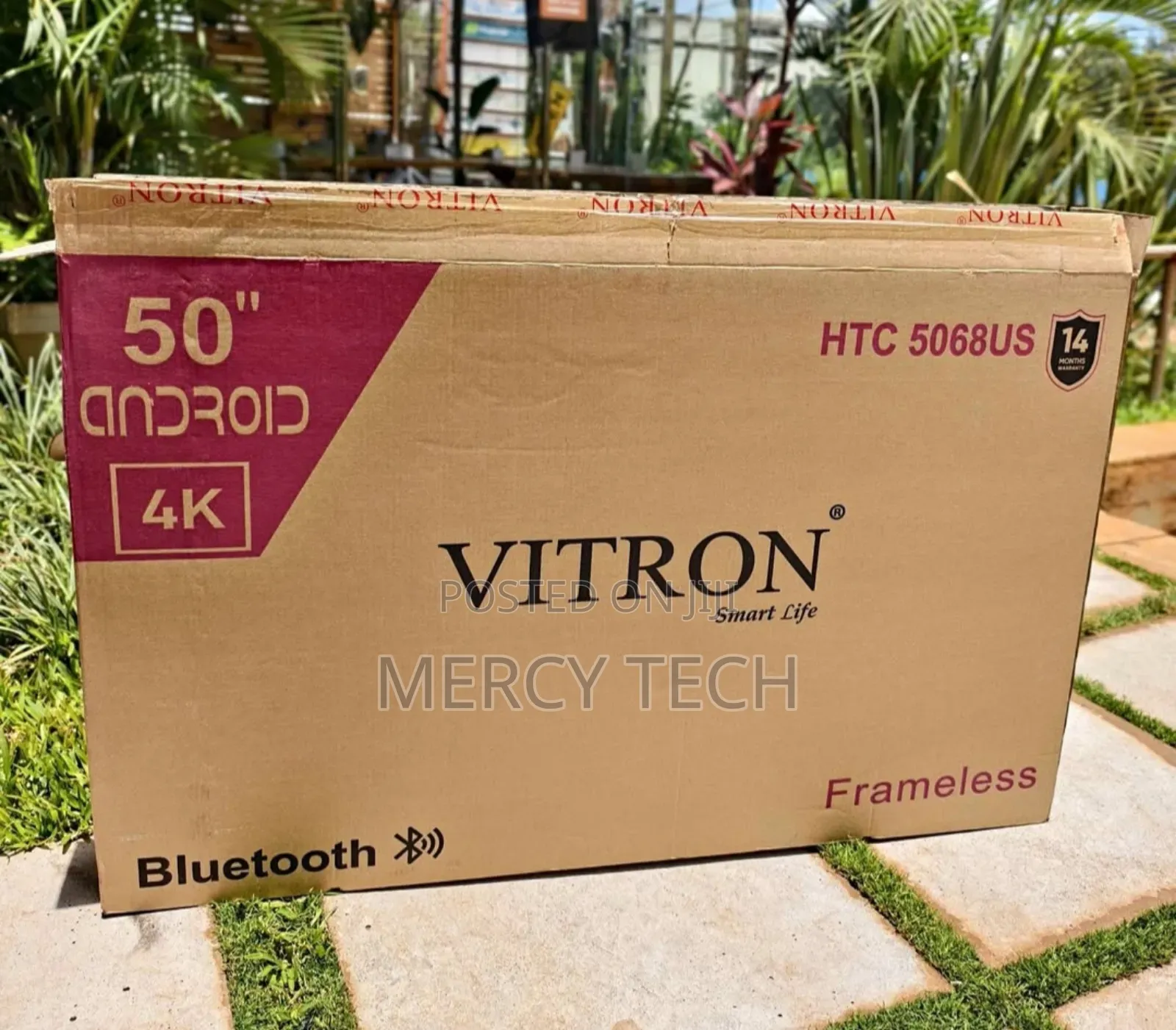 Vitron 50′′ Frameless Android Tv (Model HTC 5068us)