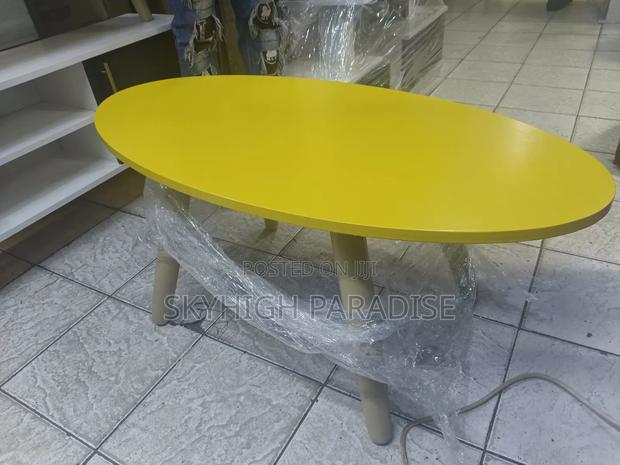 Oval Shape Coffee Table