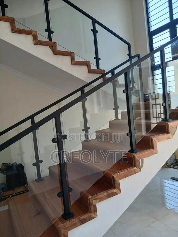 Modern Stainless Steel Staircase Railings - thumbnail 5