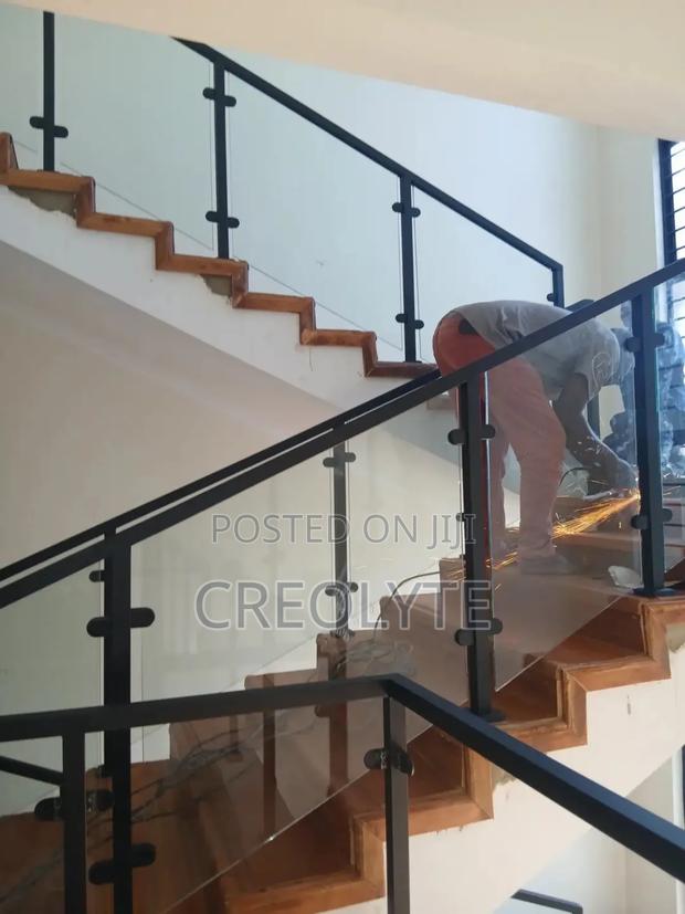 Modern Stainless Steel Staircase Railings - thumbnail 8