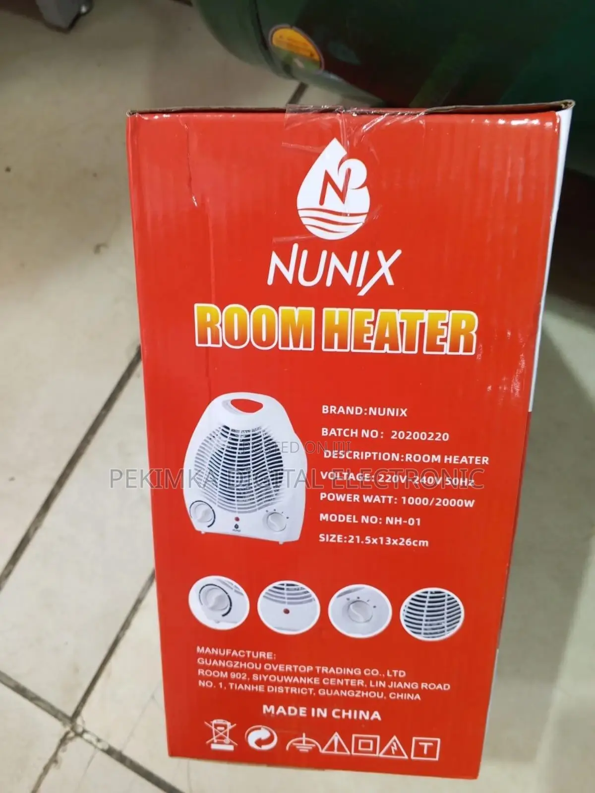 Nunix Room Heater