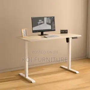 Office Desk : 1.2m Height Adjustable Standing Desk