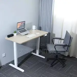 Office Desk : 1.2m Height Adjustable Standing Desk