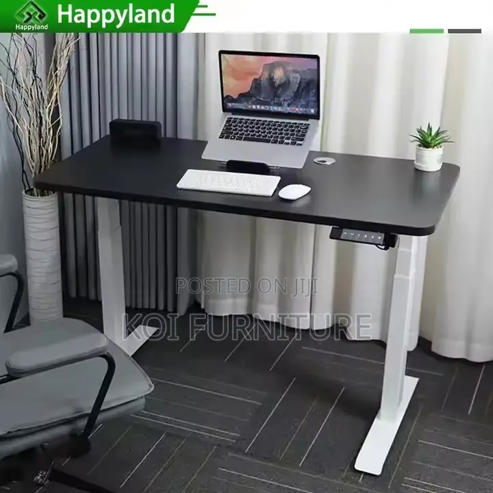 Office Desk : 1.2m Height Adjustable Standing Desk