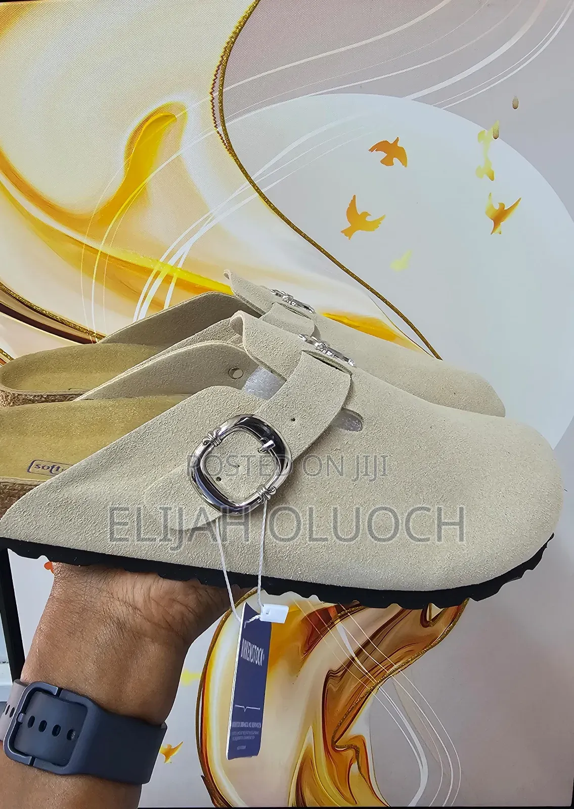 Birkenstock Chrome Hearts Slides
Beige
Original Quality
