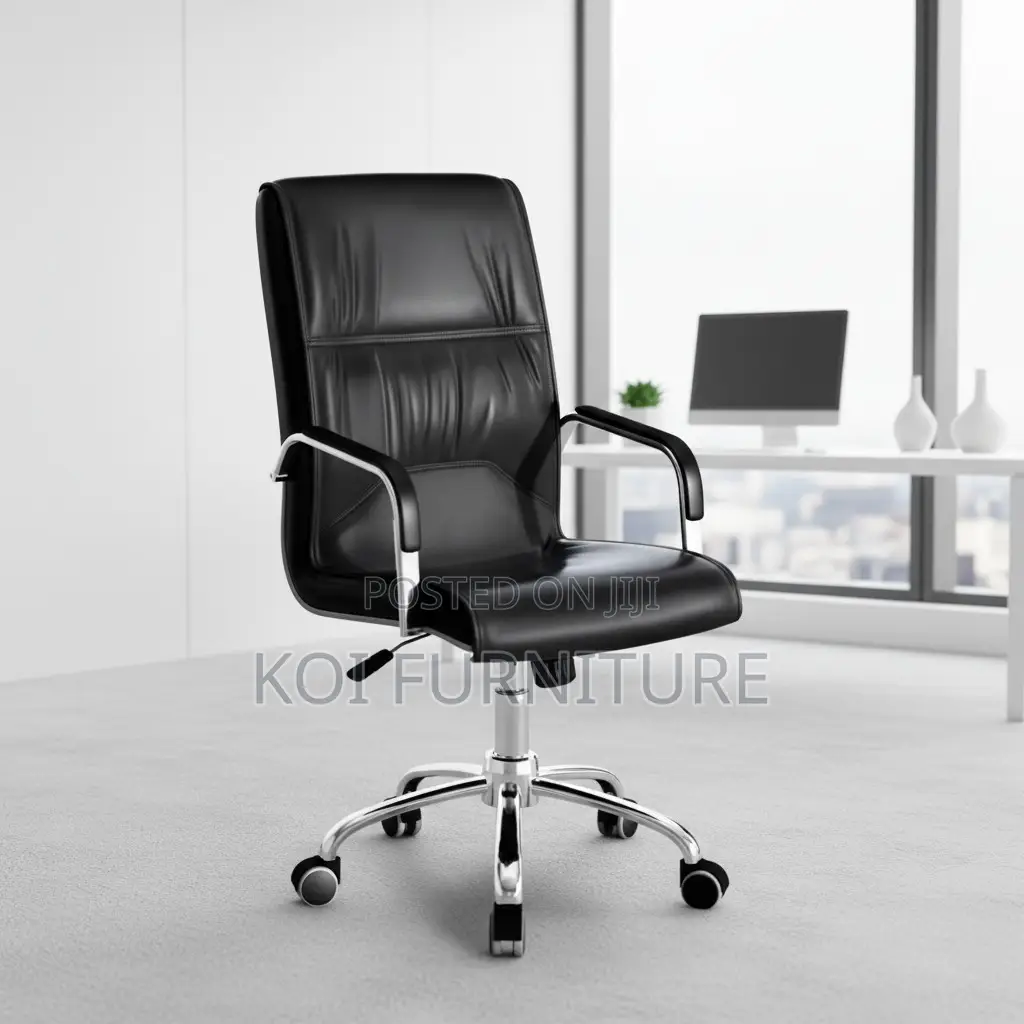 Office Chair; High Back Leather Executive Office Seats