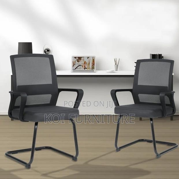 Office Chairs; Cantilever Mesh Backrest Office Chair With Sled Base