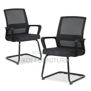 Office Chairs; Cantilever Mesh Backrest Office Chair With Sled Base