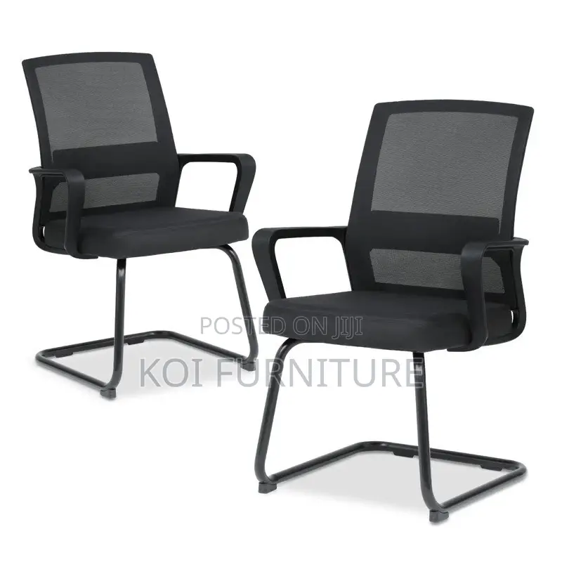 Office Chairs; Cantilever Mesh Backrest Office Chair With Sled Base