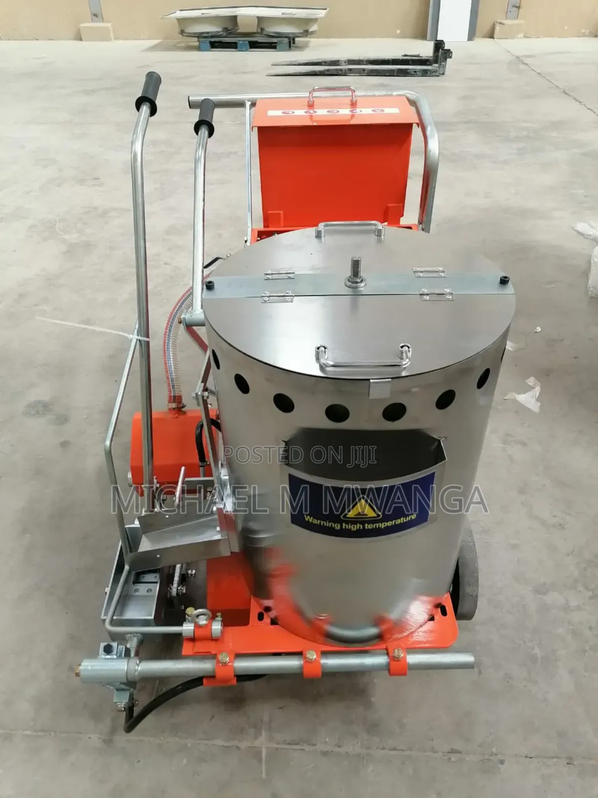 Rapid Melt Thermoplastic Road Marking Machine