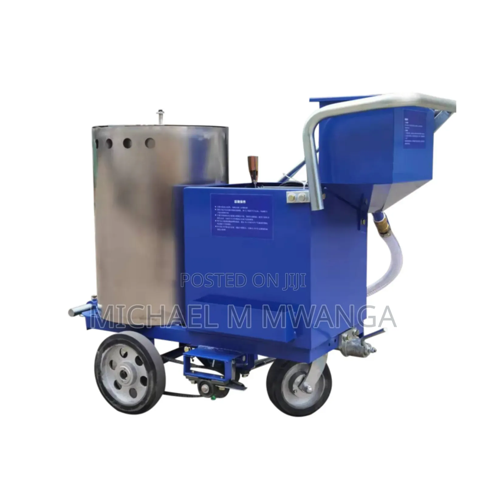 Smooth Flowing Thermoplastic Road Marking Machine