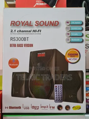 Royal Sound 2.1 Channel Hi -Fi