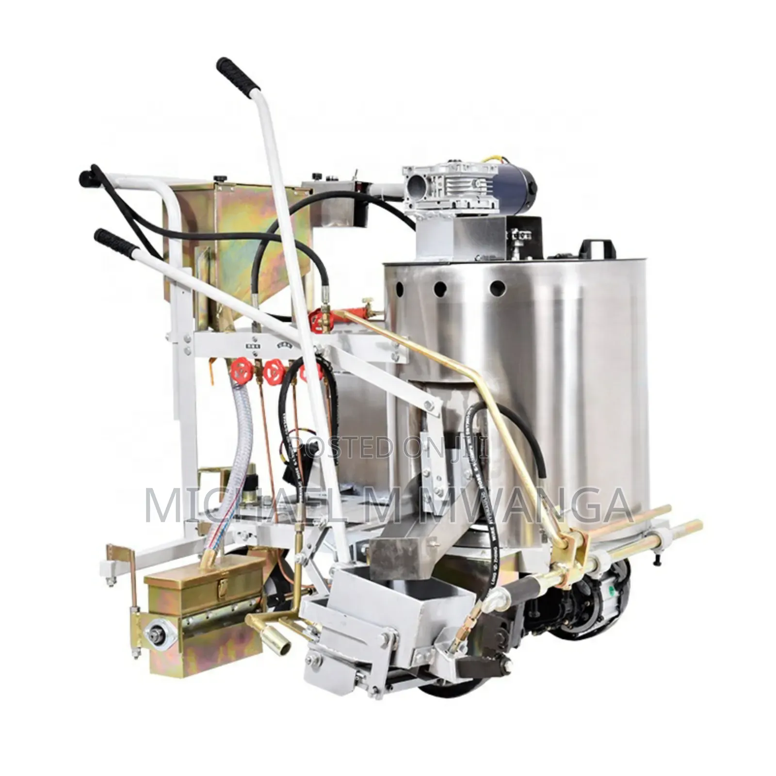 Easy Maneuver Thermoplastic Road Marking Machine