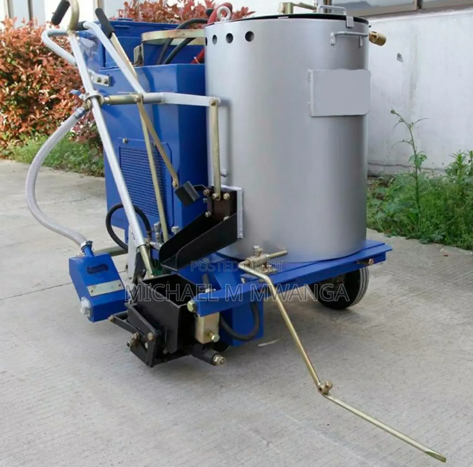 Urban Friendly Thermoplastic Road Marking Machine