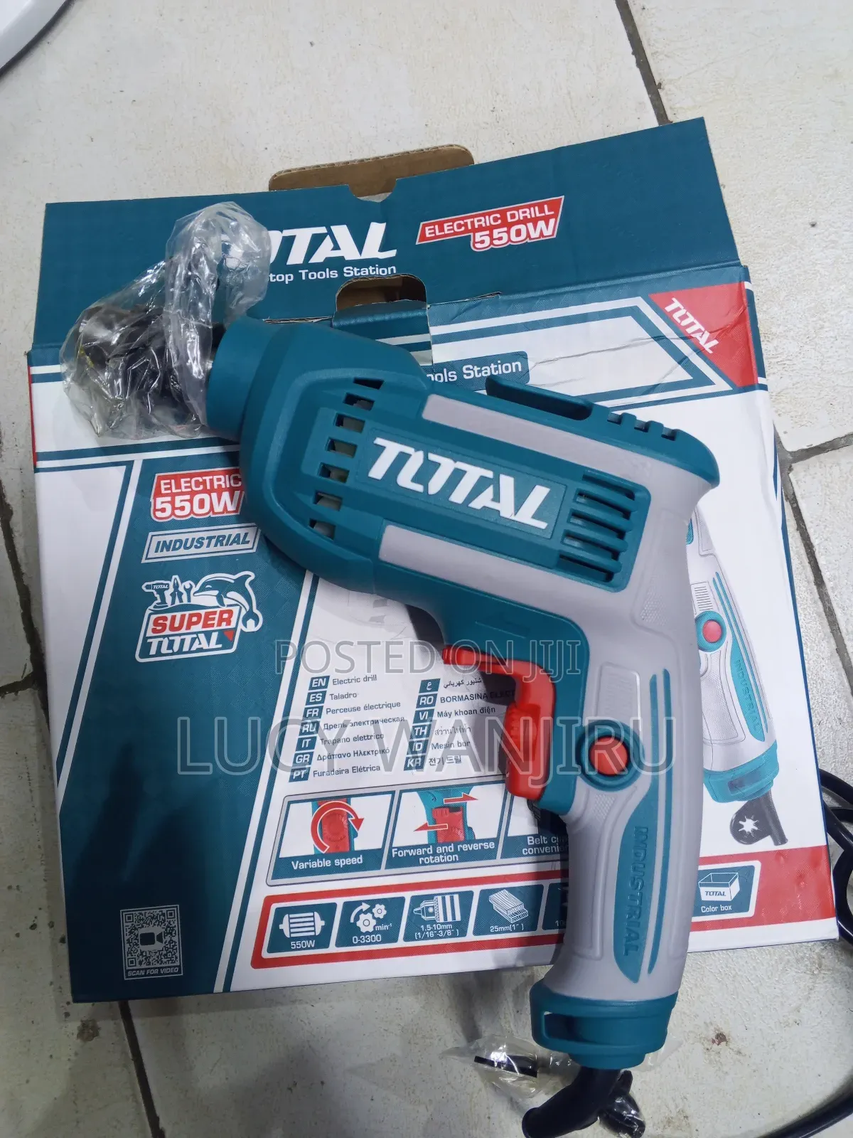 Reliable 550 W Impact Drill