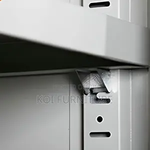 Office Cabinet; Two Doors Steel Grey Office Executive Compact Cabinet