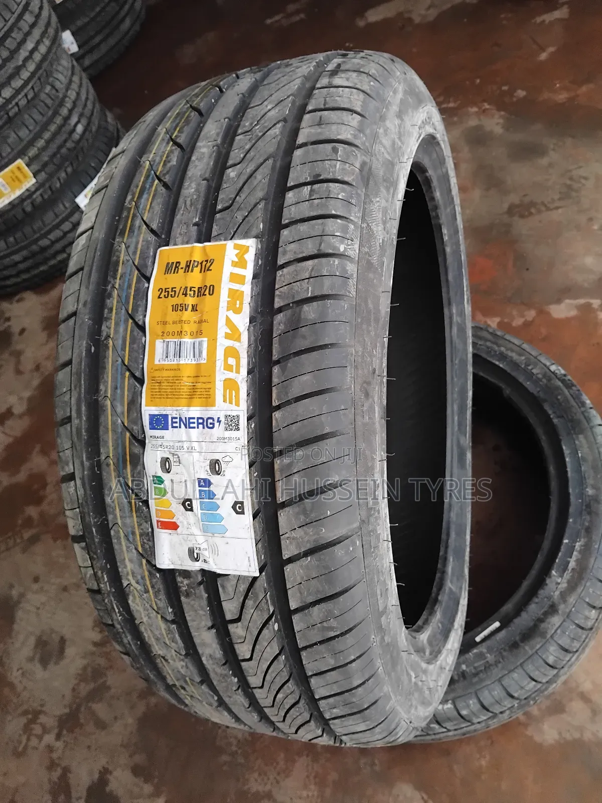 255/45 R20 Mirage Mr Hp 172