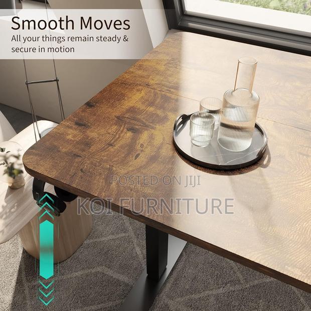 Office Tables; 1.4m Home Office Adjustable Desk With Ultimate Stable - thumbnail 8