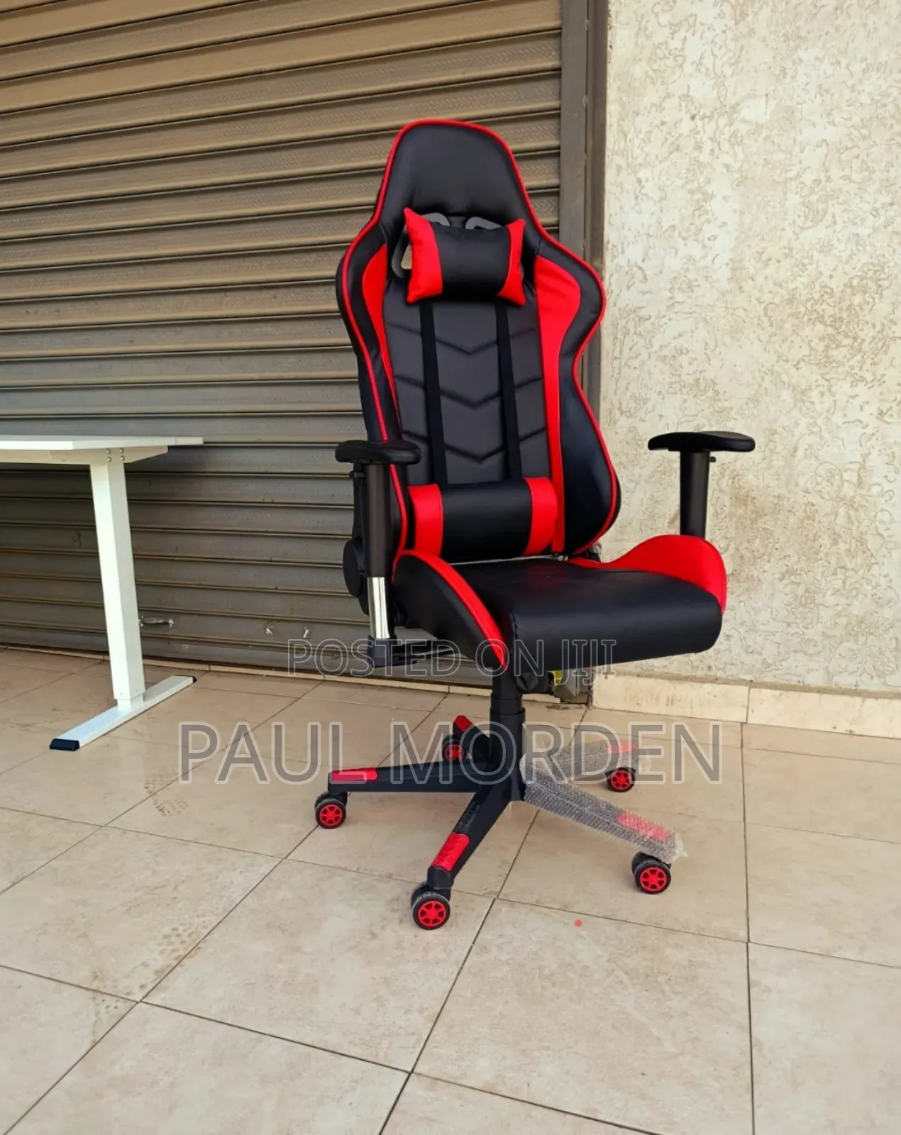 Office Chair :Red Gaming Chair With Lumbar Support