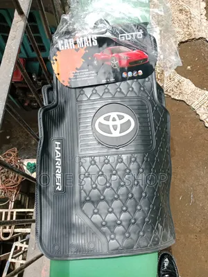 Toyota Harrier White Nonslip Floor Carpets Mats