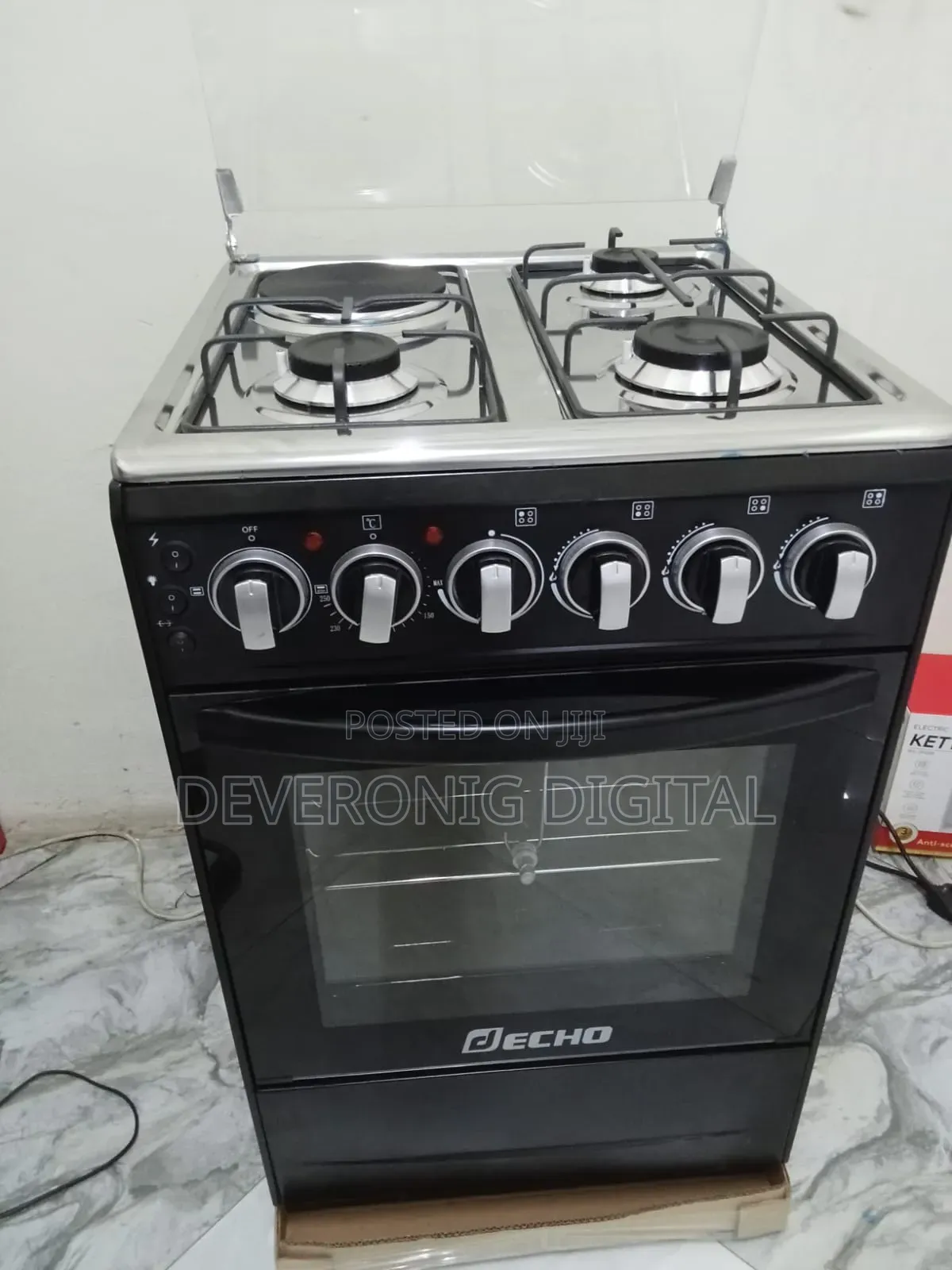 50*55 Decho 3+1 Standing Cooker With Electric Oven