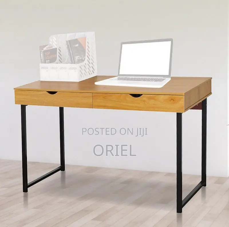 Office Tables:- Ergonomic Home Office Desk With Storage Drawers