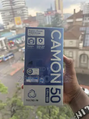 New Tecno Camon 50 Pro 256 GB Black