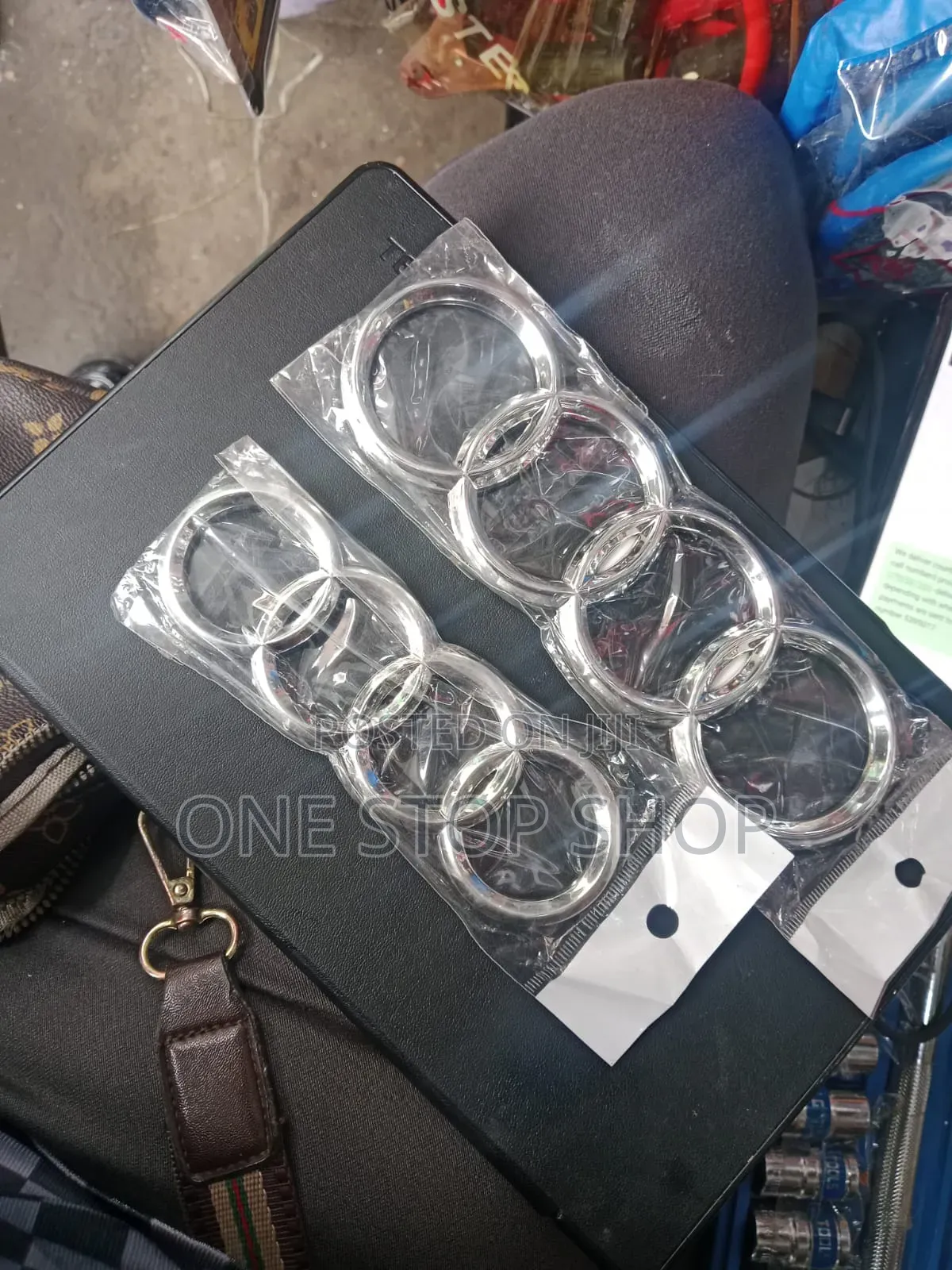 Audi Tailgate Rings Badge in Sizes