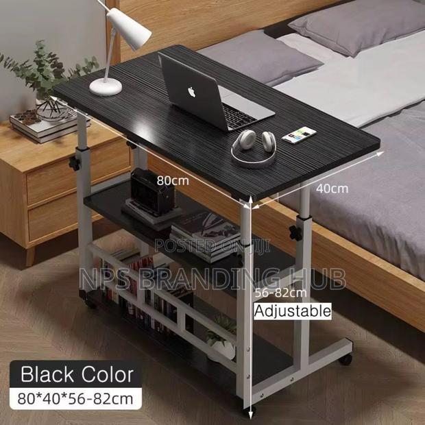 Laptop Table With Wheels W60*D40*H69 -90 Cs - thumbnail 2