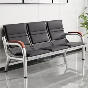 Reception Sofas:- Visitor Waiting Area Sofa With Arm Support