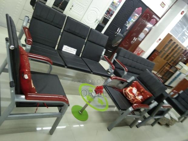 Reception Sofas:- Visitor Waiting Area Sofa With Arm Support - thumbnail 13