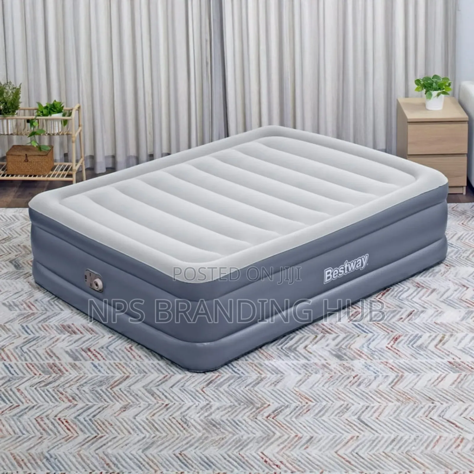 Inflatable Air Mattress Bestway,1.91mx97cmx46cm 3*6 Cs