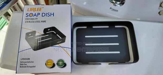 Soap Dish Black - main view