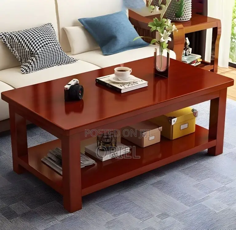 Coffee Tables:- Wooden Executive Office Coffee Table for Reception