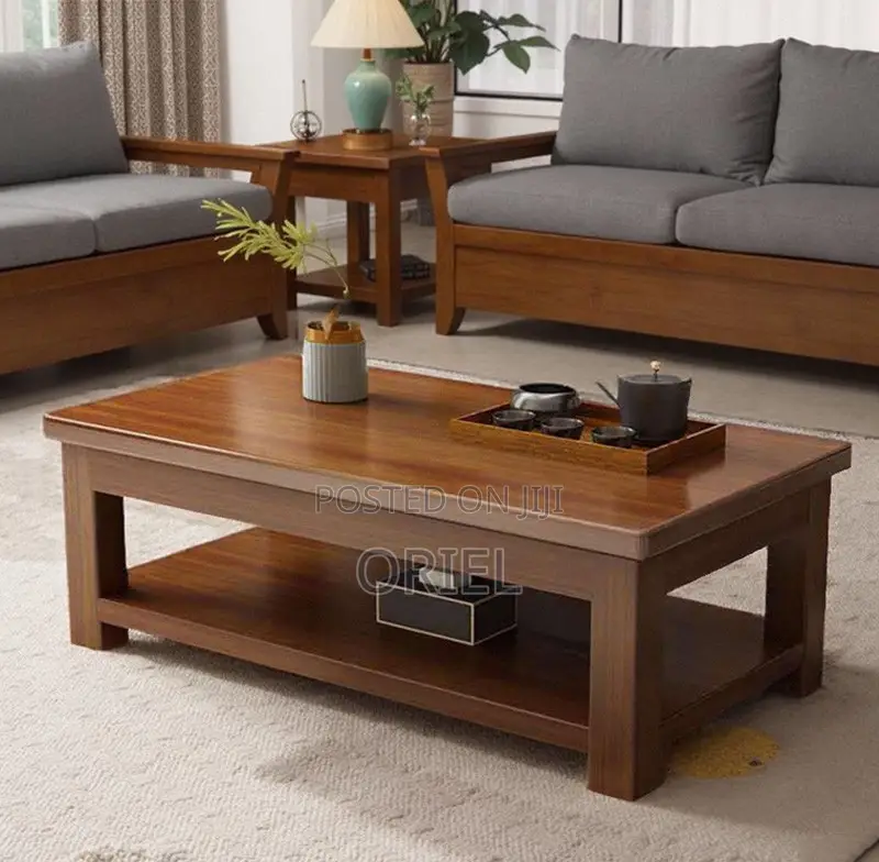 Coffee Tables:- Wooden Executive Office Coffee Table for Reception